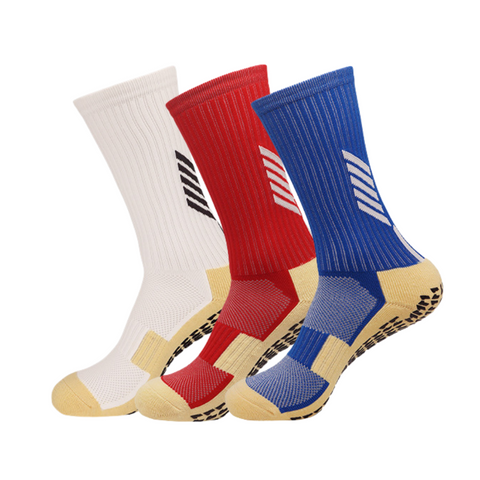 3 Pack Football Grip Socks-EMPOSOCKS