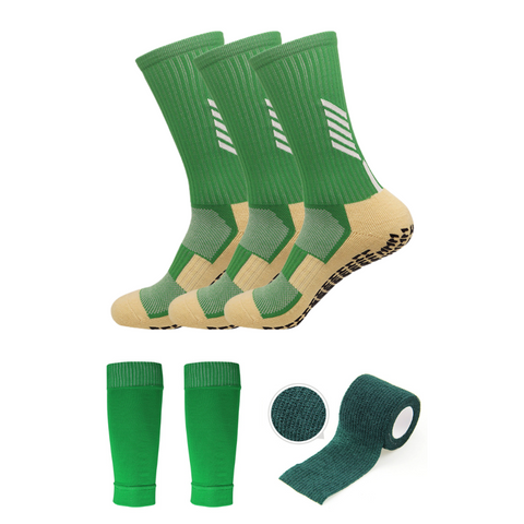 3 Pack Football Grip Socks-EMPOSOCKS