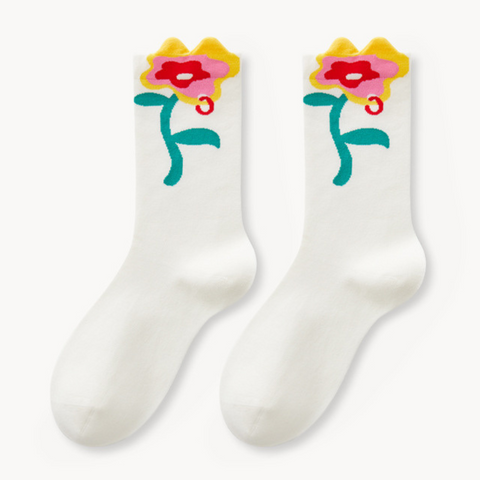 5 Pack Novelty Socks Cute Funny Socks-EMPOSOCKS