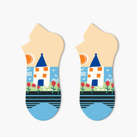 5 Pack Playful Funny Socks Novelty Socks-EMPOSOCKS