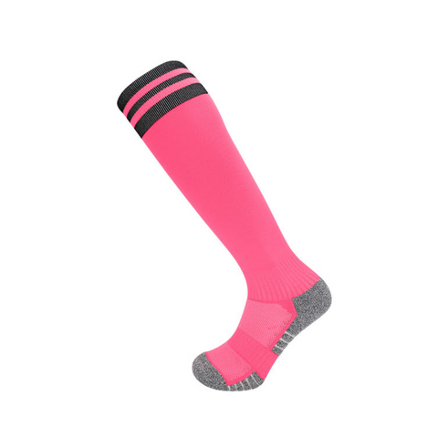 3 Pack Cushioned Football Socks with Stripe-EMPOSOCKS