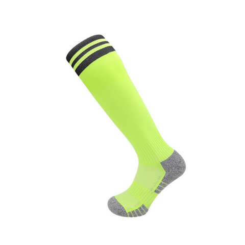 3 Pack Cushioned Football Socks with Stripe-EMPOSOCKS