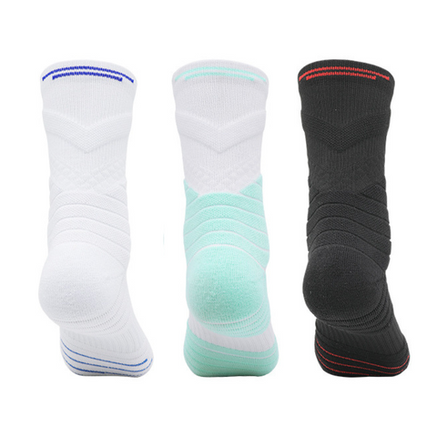 3 Pack Thick Cushioned Sports Socks-EMPOSOCKS