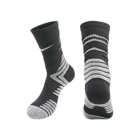 3 Pack Cushioned Sports Socks for Gym Fitness-EMPOSOCKS