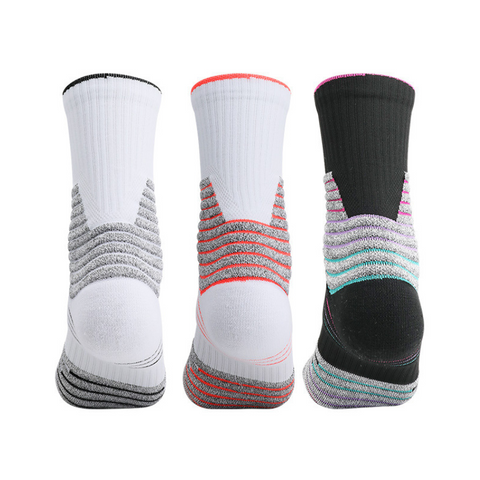 3 Pack Thick Cushioned Athlete Socks-EMPOSOCKS