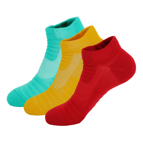 Men's Thick Cushioned Low Cut Sports Trainer Socks-EMPOSOCKS